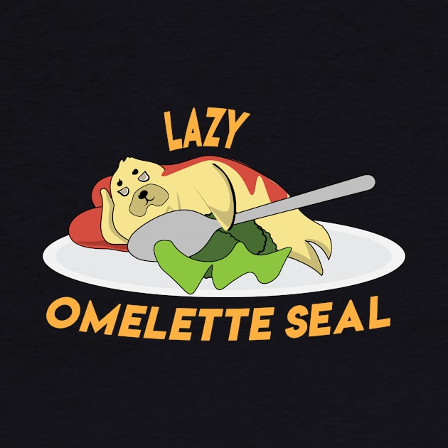 Lazy Omelette Harp Seal by FungibleDesign